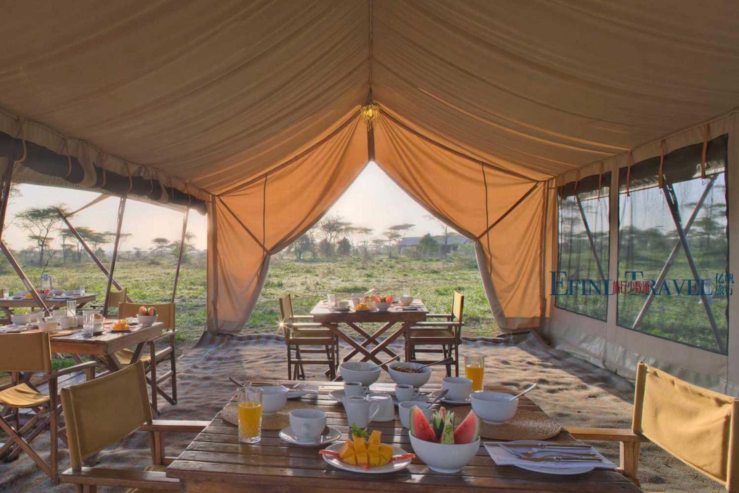 坦桑尼亚野奢帐篷住宿